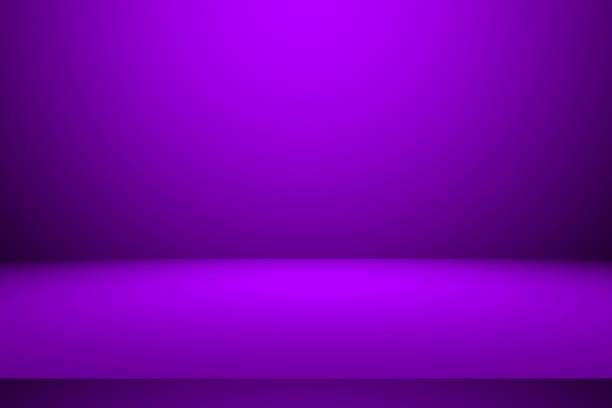 istock Abstract purple background, empty purple gradient room studio background, abstract backgrounds, purple background, purple room studio background. 1392554077