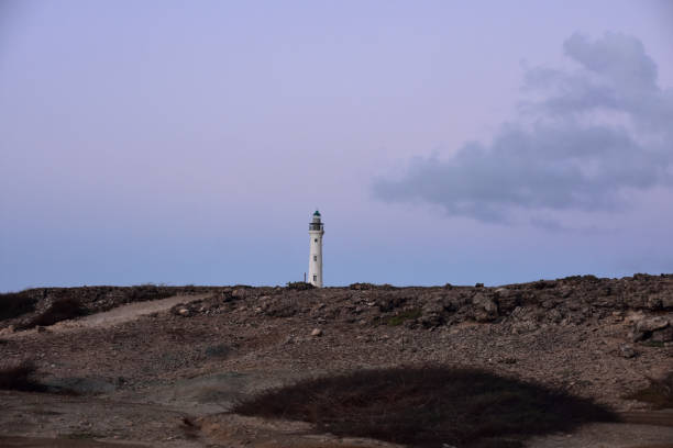 istock Pink Skies Over California Lighthouse at Dawn 1392555942