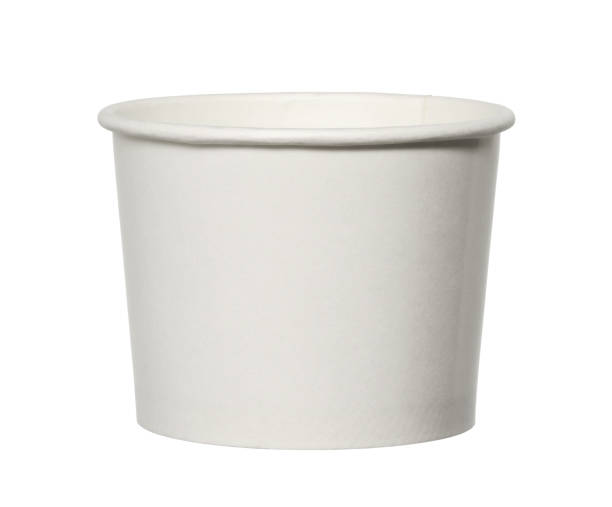 istock Paper ice cream cup disposable 1392556958