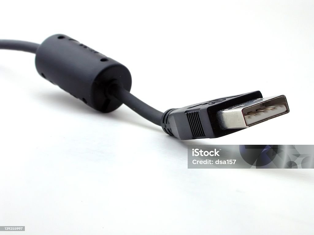 Conector macho USB - Foto de stock de Accesorio personal libre de derechos