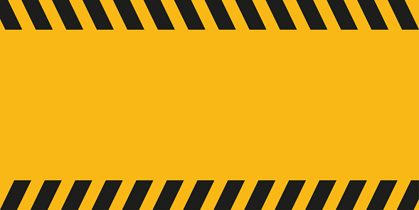 Black and yellow warning line. board vector. Warning tape. Vector illustration