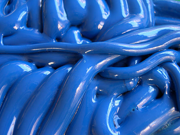 Azul de la resina - foto de stock