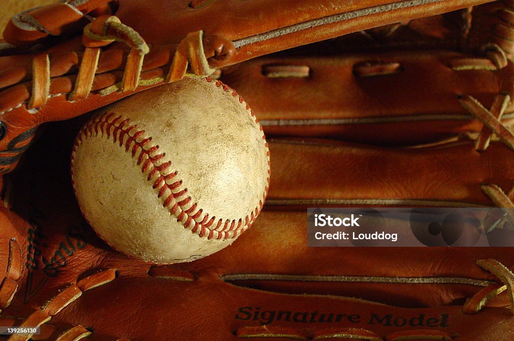 De beisebol - Foto de stock de Base - Equipamento esportivo royalty-free