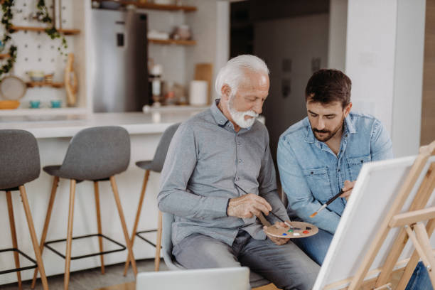 istock Painting together 1392565350