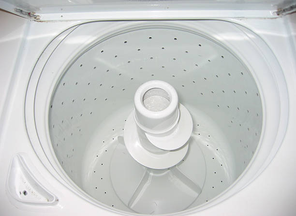 Washer interior stock photo
