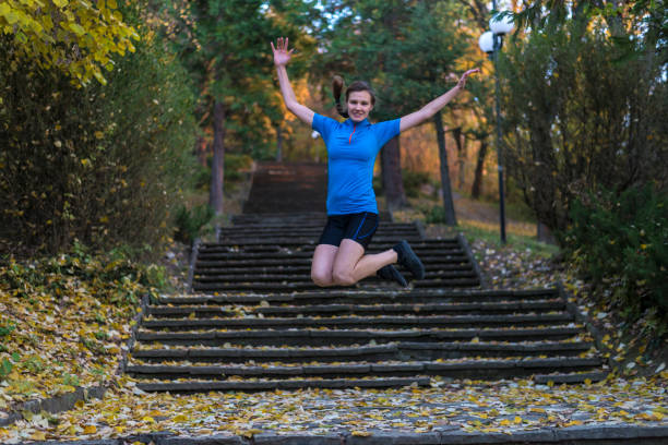 istock Fitness and jogging keep the body healthy. 1392574512