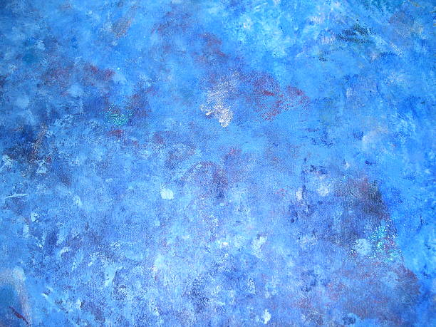nothing painted blue stock photo