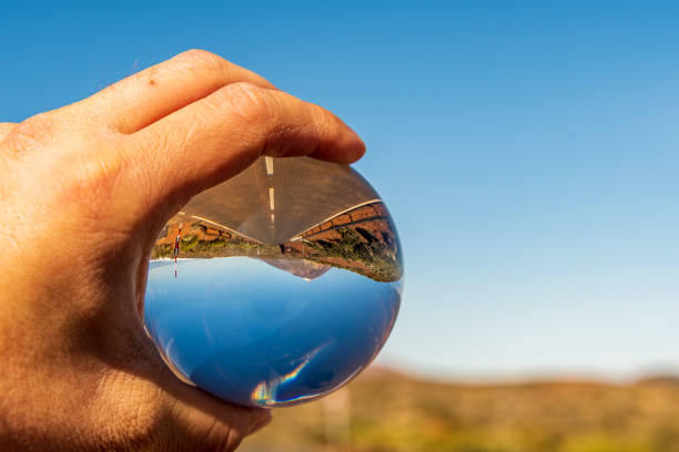 istock Reflected road in Teide National Park, Tenerife island. 1392576194