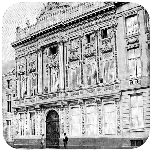 istock Rubenshuis in Antwerp, Belgium - 19th Century 1392577139