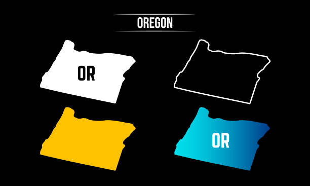 Oregon State Designs Oregon State Shape Illustrations, Royalty-Free Vector Graphics & Clip ...