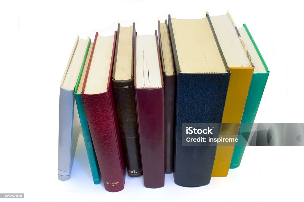 Книги в ряд - Стоковые фото Без людей роялти-фри