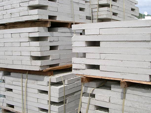 Building Material 1.2 stock photo