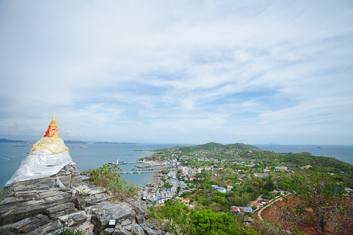 Panorama of Koh Sichang island in Chonburi province