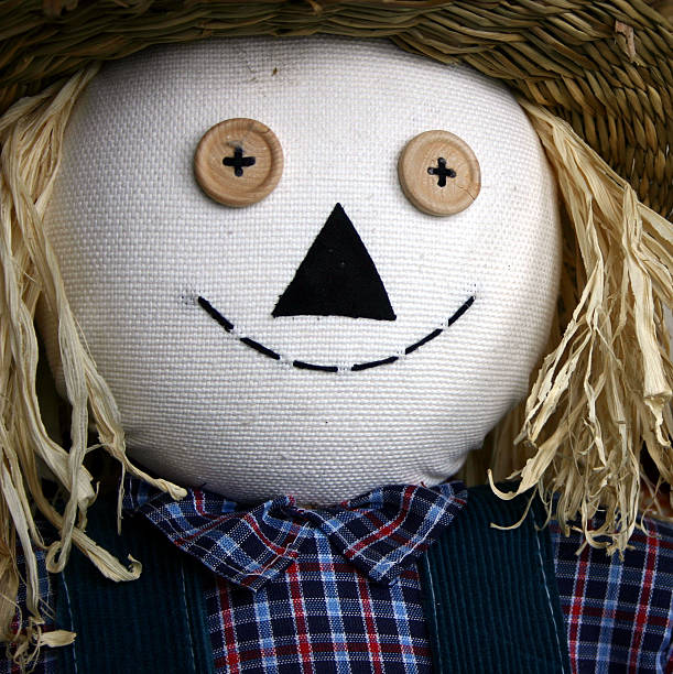 A scarecrow stock photo