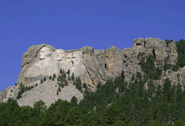 Mount Rushmore, South Dakota stock photo