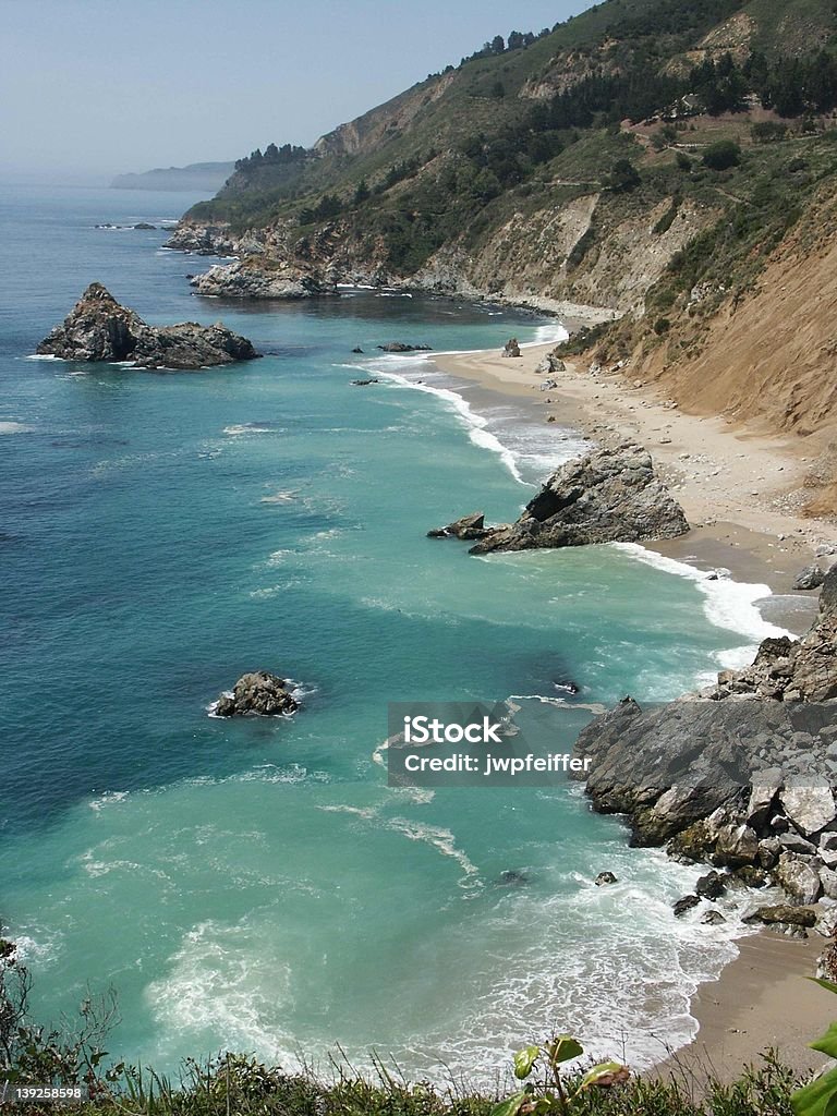 Scène de la côte de Big Sur - Photo de Big Sur libre de droits