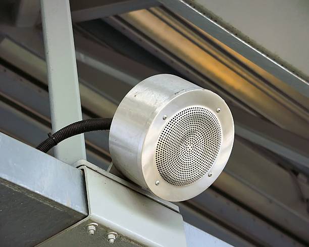 istock aluminum metal speaker 139259210