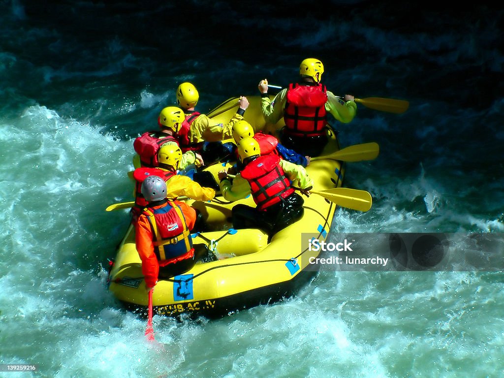 Rafting - Foto stock royalty-free di Rafting