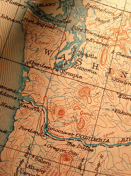 istock Antique map - Puget Sound, NW coast 139259297