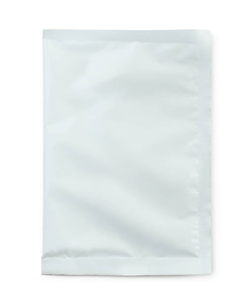 istock Top view of blank food sachet 1392593055
