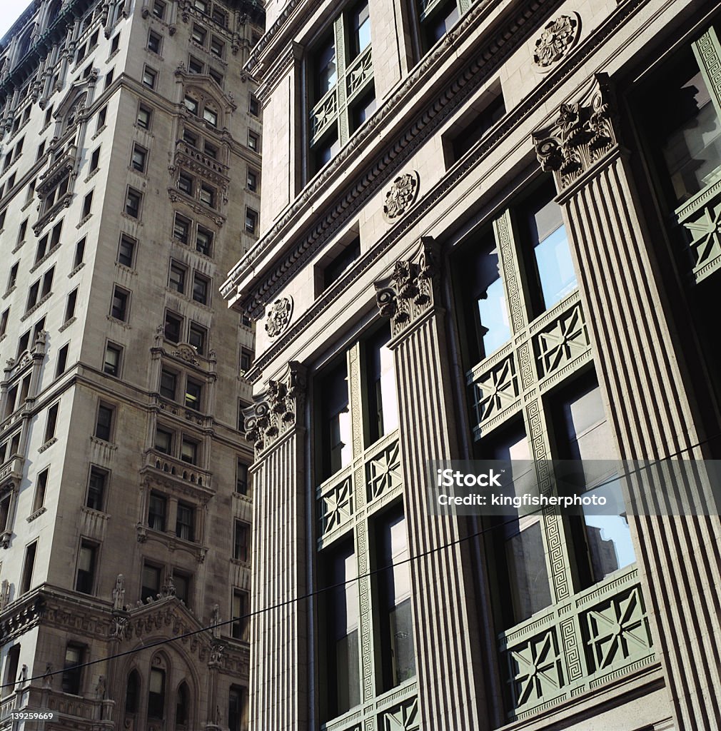 뉴욕시행 금융 관구 - 로열티 프리 0명 스톡 사진