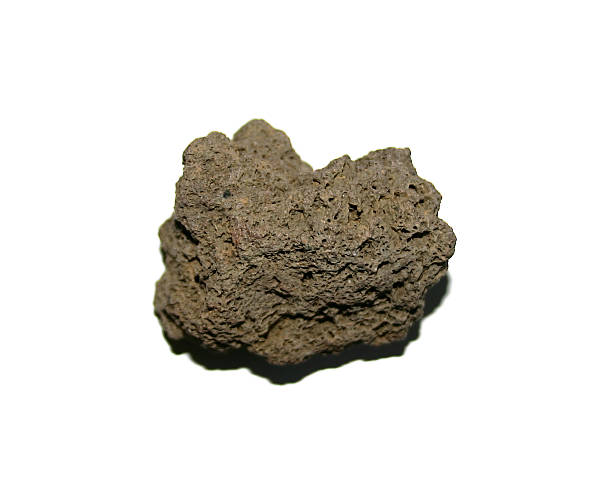 A piece of lava stock photo