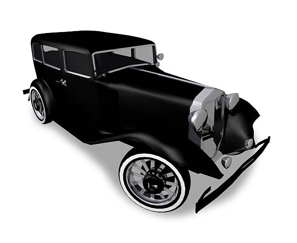 istock Ganster - Black 1932 Dodge 139259813