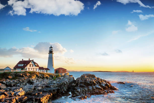 istock Portland Head Lighthouse at Fort Williams, Maine 1392598183