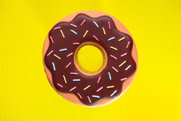istock Gingerbread in form of iced doughnut 1392599580