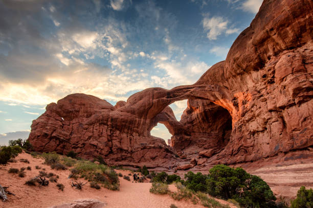istock Sunset at Arches National Park outside Moab, Utah 1392599738
