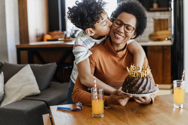 istock Surprise for mom for her birthday 1392600409
