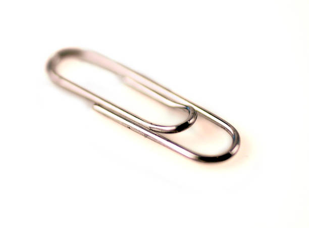 Paper clip stock photo