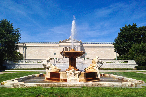 The Geneva Water Fountain (Jet d'Eau) in Switzerland.