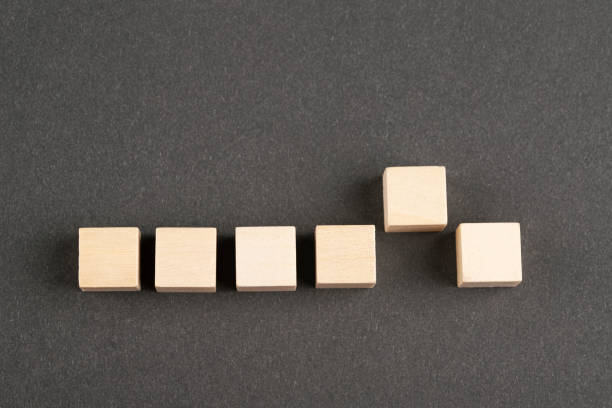 istock Wooden block cubes 1392609531