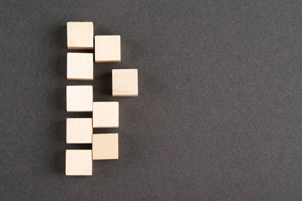 istock Wooden block cubes 1392610165