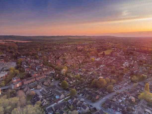 istock Sunset over Wantage, Oxfordshire 1392610219