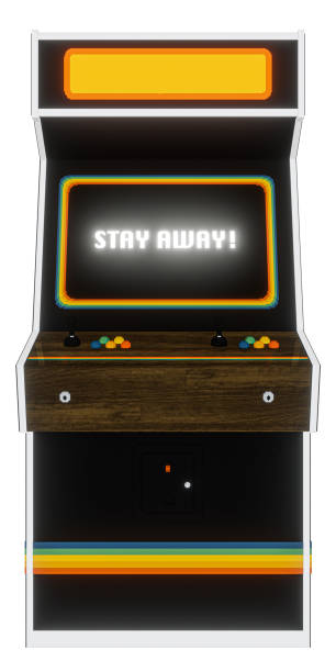 istock arcade cabinet isolated on white background 1392610774