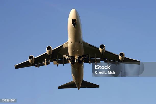 Boeing 747 Stock Photo - Download Image Now - Adventure, Airplane, Blue