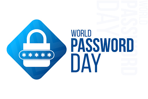World Password Day. Vector illustration. Holiday poster