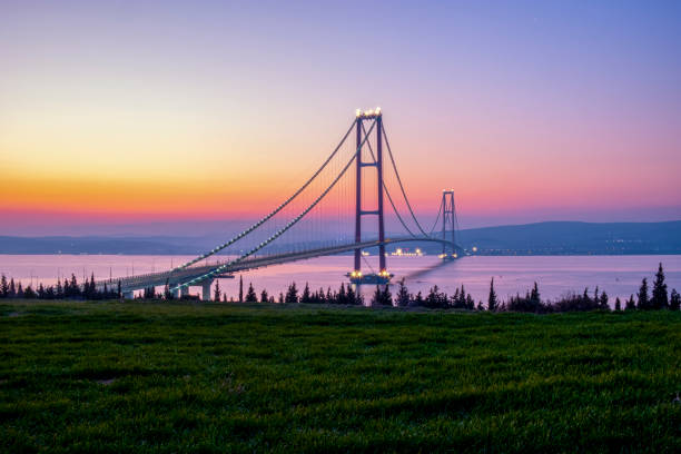 istock 1915 Canakkale Bridge. Canakkale Turkey 1392622060