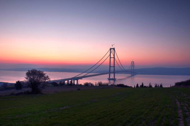 istock 1915 Canakkale Bridge. Canakkale Turkey 1392622327