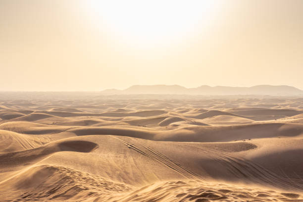 istock Sunset desert near Dubai 1392623538