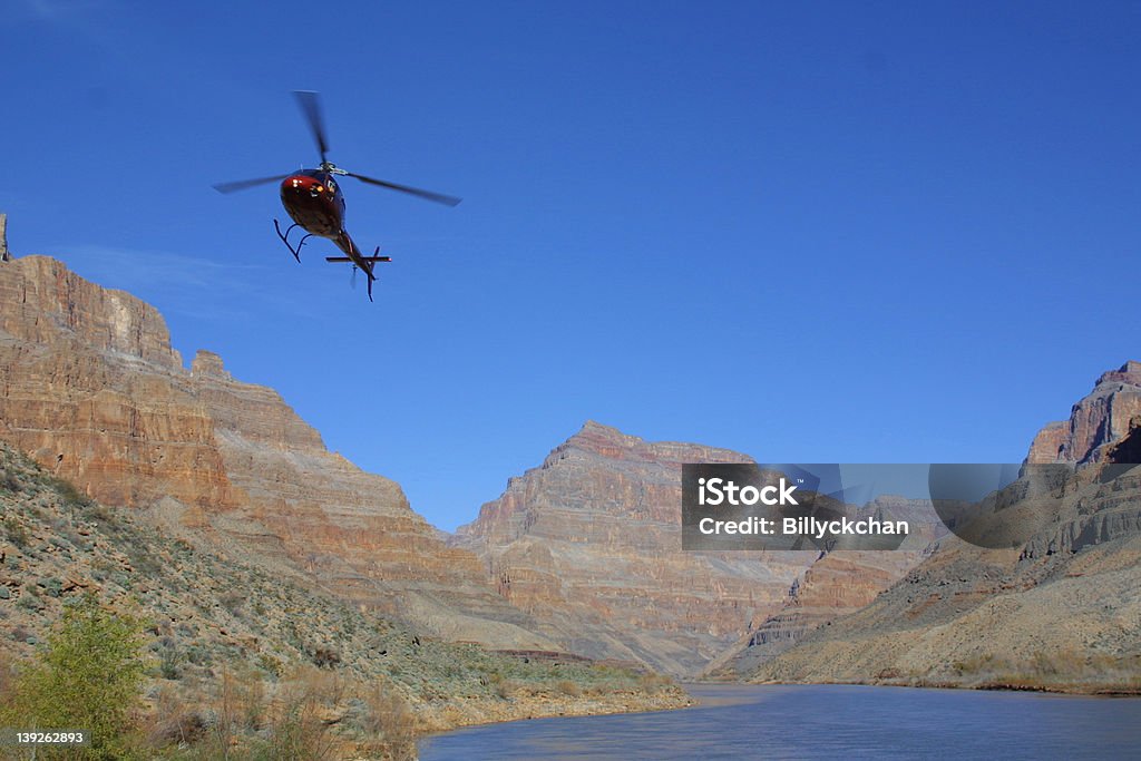 Grand Canyon - Foto de stock de Helicóptero royalty-free