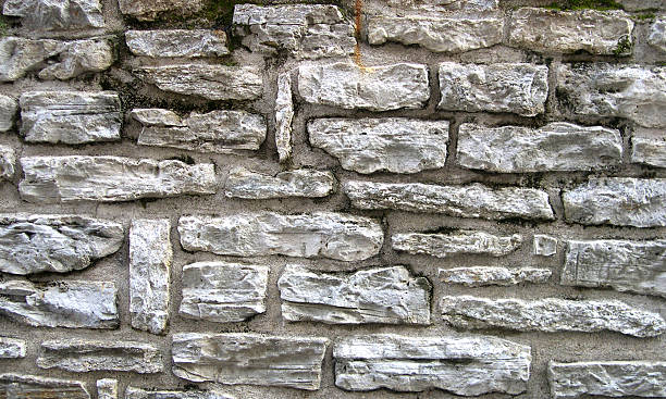 Stone Wall stock photo