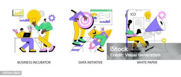 Development Abstract Picture Startup Development Abstract Concept Vector Illustrations Stock ...