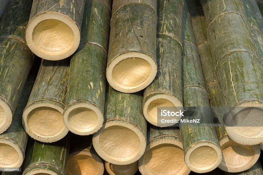 Cut Bamboo Stock Photo - Download Image Now - Agriculture, Asia
