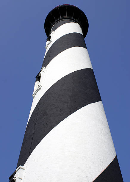 St. Augustine lighthouse stock photo
