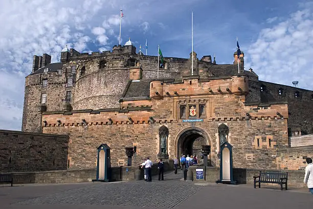 Photo of Edinburgh Castle from the Esplanade