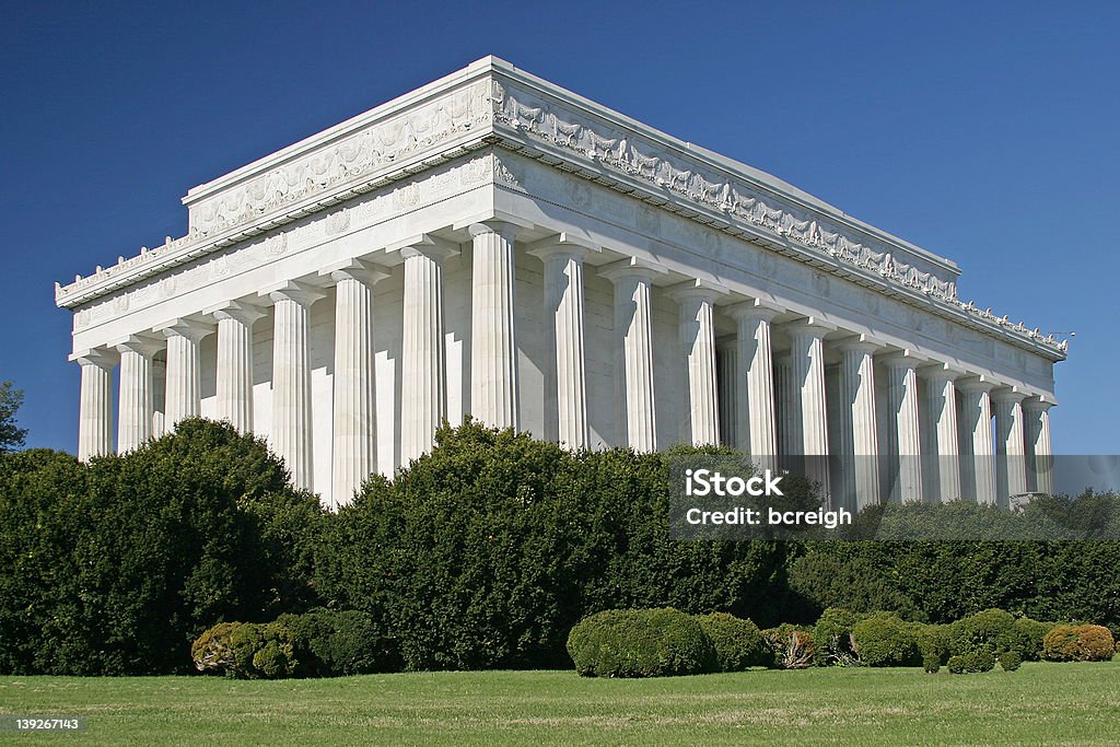 Lincoln Memorial - Foto de stock de Abraham Lincoln royalty-free