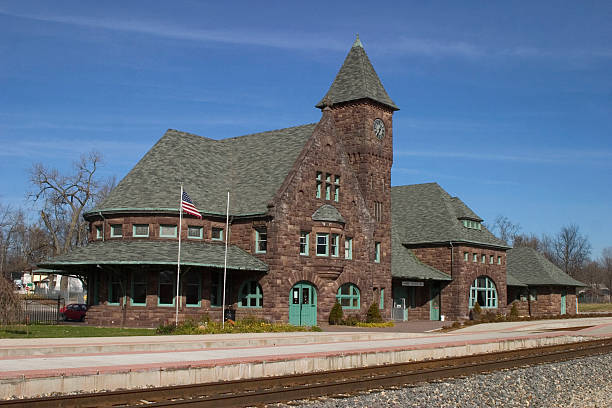 istock Historic Niles train Depot 139267216